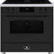 Elementi di Cucina IC9034-MZ-IX-B inductie fornuis met geïntegreerde afzuiging in mat zwart
