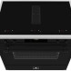 Elementi di Cucina IC9034-ZW-IX-B inductie fornuis met afzuiging - zwart - klassiek