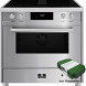 Elementi di Cucina IM9034-IX-B inductie fornuis in roestvrij staal