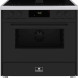 Elementi di Cucina IM9034-MZ-IX-B fornuis met inductie en geïntegreerde afzuiging – 90 cm breed in mat zwart design