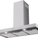 Etna AB290RVS strakke blok afzuigkap - rvs - 90 cm. breed