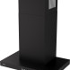 Etna AB360ZT wand afzuigkap - zwart - 60 cm. breed