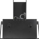 Etna AD781ZT schuine anti-hoofdstoot afzuigkap - zwart - 80 cm.