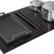 Etna AKI680ZT inbouw inductie kookplaat met afzuiging 
