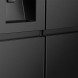 Etna AKV879IZWA vrijstaande side-by-side koelkast - blacksteel