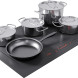 Etna KIF780DS inbouw inductie kookplaat - 80 cm. breed
