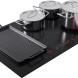 Etna KIF780ZT inbouw inductie kookplaat - 80 cm. breed 