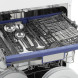 Etna VW738NC stille inbouw vaatwasser met besteklade - energieklasse B
