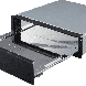Etna WL14 inbouw warmhoudlade - zwart glas