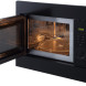 Etna CM225ZT inbouw combi-magnetron - matzwart