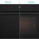 Etna CM954ZG inbouw oven met magnetron - zwart glas
