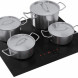 Etna KI159ZT inbouw inductie kookplaat - 1 of 2 fasen