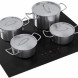 Etna KI170ZT inbouw inductie kookplaat - 70 cm. breed