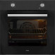 Etna OM871ZT inbouw oven - mat zwart