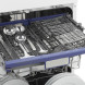 Etna VW742N inbouw vaatwasser met besteklade - 42 dB