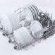 Etna VWV142RVS vrijstaande vaatwasser - rvs - energieklasse C