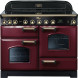 Falcon Classic Deluxe 110 inductie fornuis - cranberry