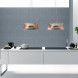 Falmec DAMA60K eiland Copper afzuigkap - Copper - 60 cm breed