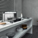 Falmec DOWN120D3W downdraft afzuigkap - wit glas - 120 cm breed