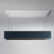 Falmec LEVAN120GR eiland afzuigkap - grijs glas - 120 cm breed