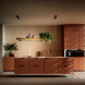 Falmec LIGHT120BR eiland afzuigkap - 120 cm breed - brons
