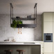 Falmec SPAZIO130BL eiland afzuigkap - zwart glas - 130 cm breed
