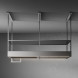 Falmec SPAZIO180 eiland afzuigkap - 180 cm. - rvs