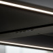 Falmec EUROPA 175 zwarte eiland afzuigkap - 175 cm. breed