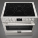 Fulgor Milano FSRC 3605 P MI ED 2F X inductie fornuis - 91,6 cm. breed