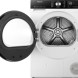 Hisense DH3S802BW3 warmtepomp droger met verwisselbare draairichting deur