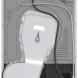 Hisense DH5V13UW warmtepomp droger met 10 kg. trommel en E