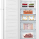 Hisense FV298N4AWC vrieskast met energieklasse C label