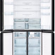 Hitachi R-WB640PRU1 side-by-side koelkast - zwart glas