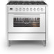 Ilve L096WMP/WH fornuis wit - 90cm. breed