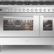 Ilve L128WMP/SS fornuis rvs - 120 cm. breed