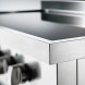 ILVE LDBI09WSCM3/SS Pro Line inductie fornuis met multifunctionele oven links en conventionele oven rechts