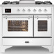 Ilve MD10FDNE3/WH fornuis - wit - 100 cm. breed