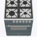 60 cm gasfornuis P06NE3/BGB met multifunctionele elektrische oven