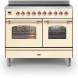 Ilve PDI106NE3/AW fornuis inductie - koper