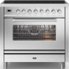 Ilve PI09WE3/SS inductie fornuis rvs - 90 cm. breed