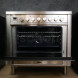 Ilve PI09WE3/SS fornuis inductie rvs - 90 cm. breed