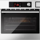 Ilve 645SLHSW/I inbouw combi-stoomoven met magnetron - rvs