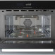 Inventum IMC3834GT inbouw combi-magnetron - nis 38 cm - zwart