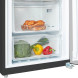 Inventum KK1850B vrijstaande koelkast / koeler - black inox