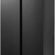 Inventum SKV0177B side-by-side koelkast - zwart