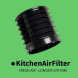 KitchenAirFilter KAF750 longlife universeel koolstoffilter - 3 jaar gebruik