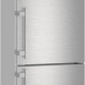 De buitenzijde van de Liebherr CBNef4815 koelkast rvs