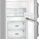 Het interieur van de Liebherr CNef3115 koelkast rvs