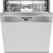 Miele G5022SCI CLST inbouw vaatwasser - half geintegreerd met rvs bedieningspaneel
