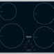 Miele KM6115 inductie kookplaat